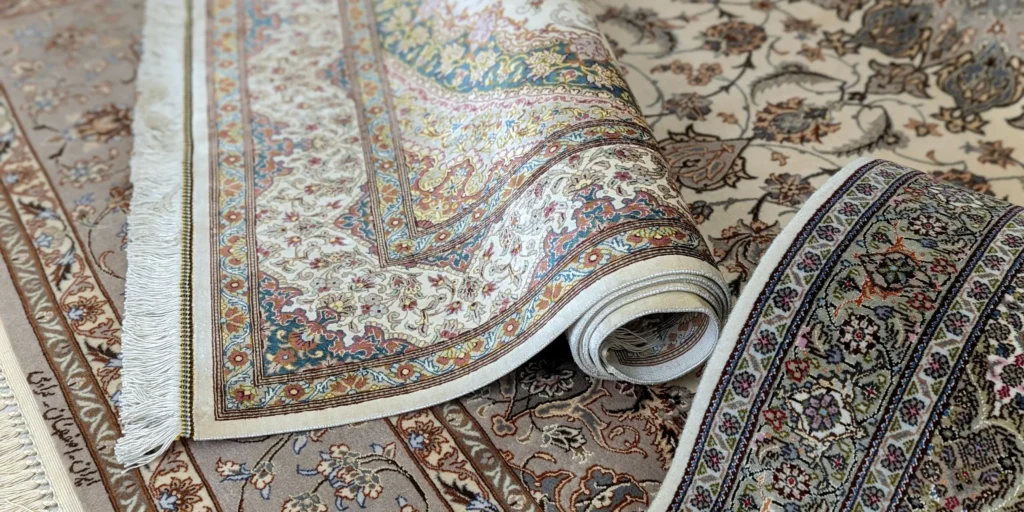 silk carpet