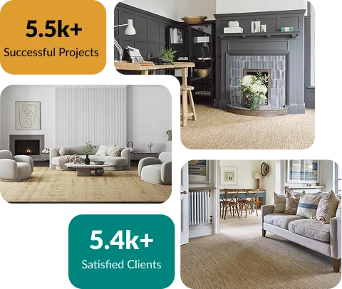 Comfortable sisal carpets
