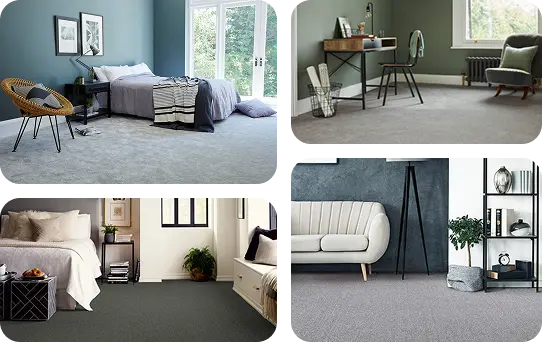 Decent grey carpets