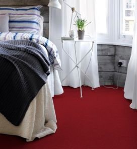 Decorative red carpets