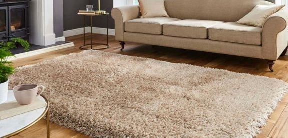 Fluffy shaggy carpets