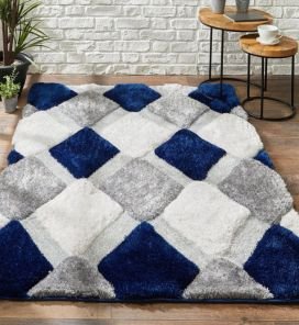 Modern shaggy carpets