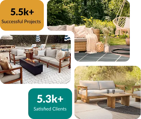 Non-slip outdoor carpets