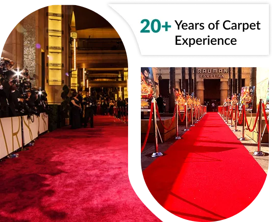 Royal red carpets