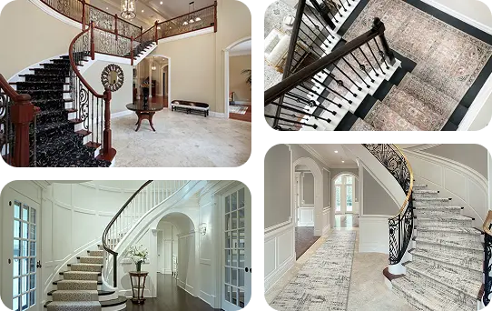 Safe stair carpets