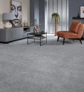 Smooth grey carpets