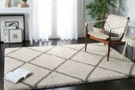 Soft shaggy carpets