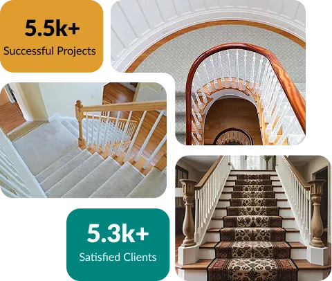 Soft stair carpets