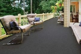 Waterproof outdoor carpets