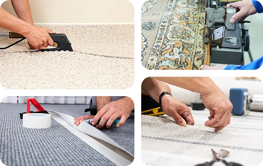 Carpet stitching