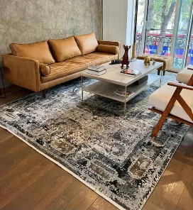 Living Room Silk Curtains