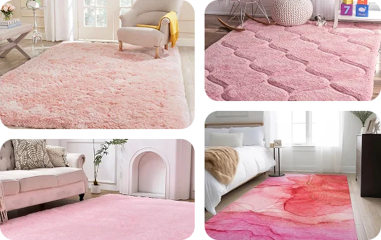 Luxury Pink Carpet