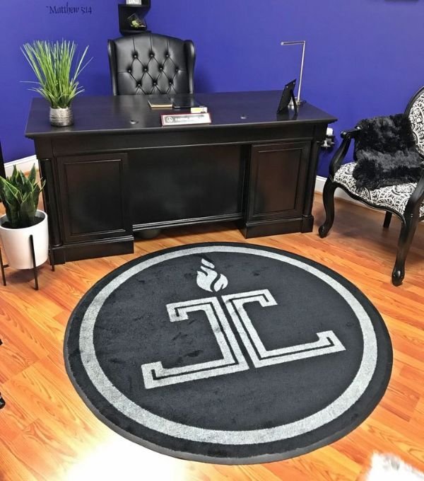 Round Logo Mats