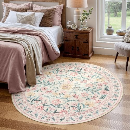 Bedroom Round Carpet