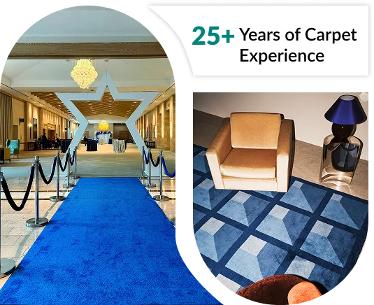 Blue Carpet Every Space