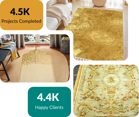 Gold Carpet installation