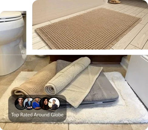 Range Of Bath Mats