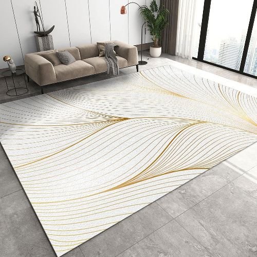 Stylish Home white Carpet