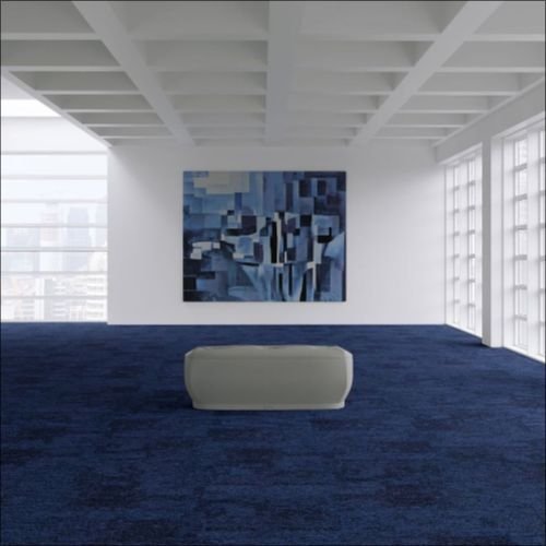 Wall to Wall Blue Carpet