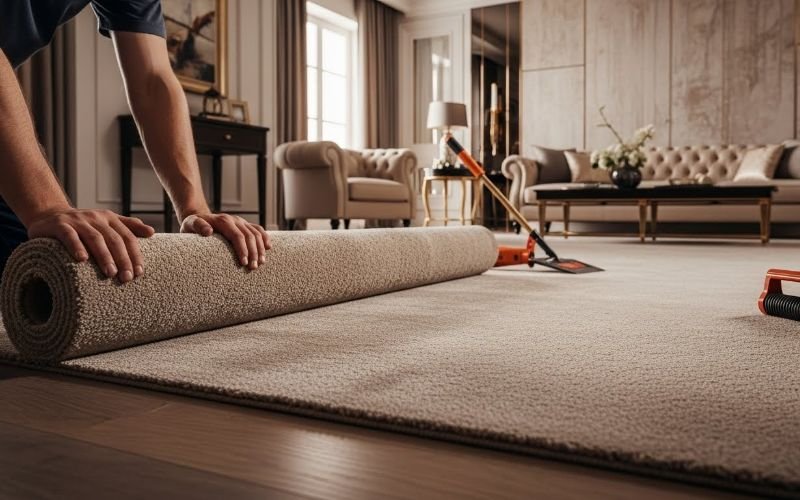 Roll Out Your Floor Carpet