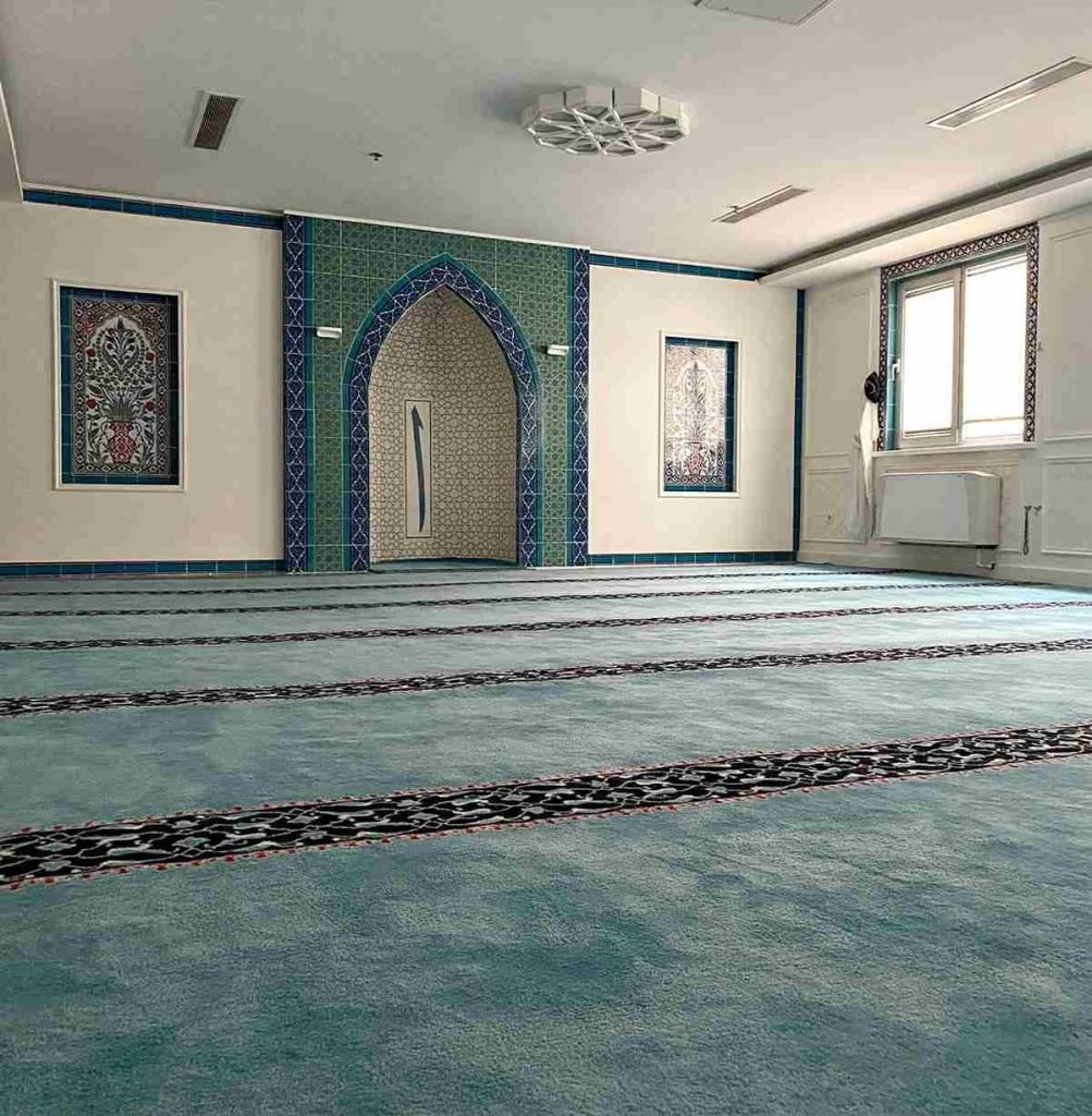 Mosque Carpet Blue