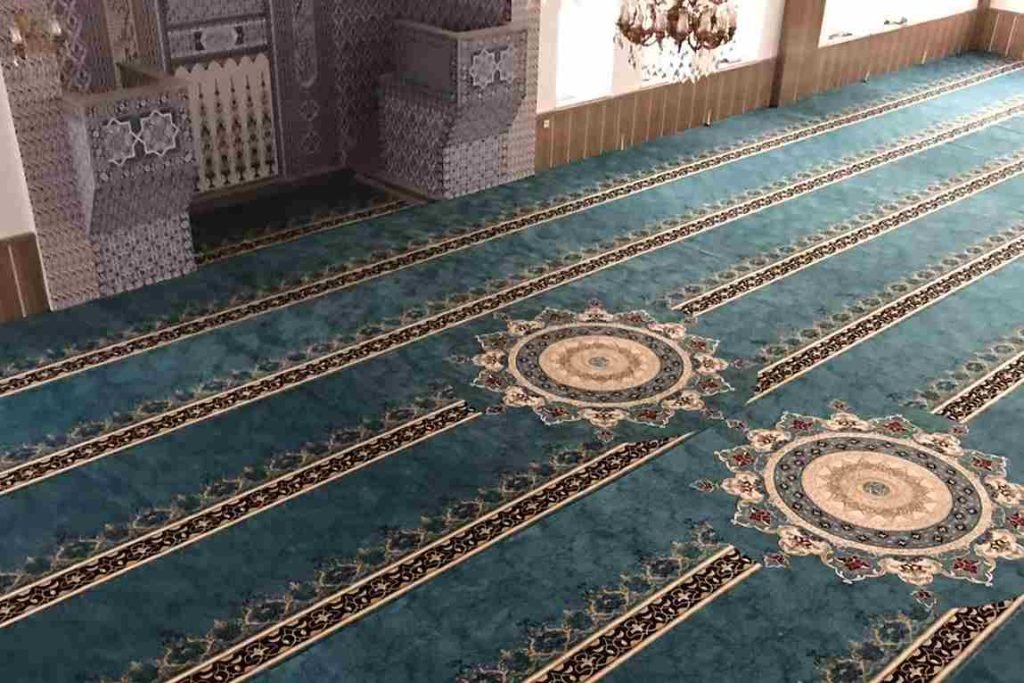 Partitioned Mosque Carpets