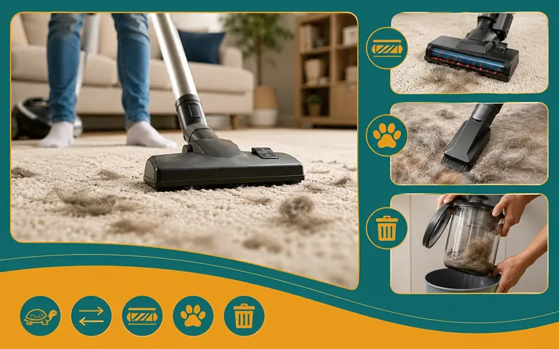 1. Vacuum with the Right Technique