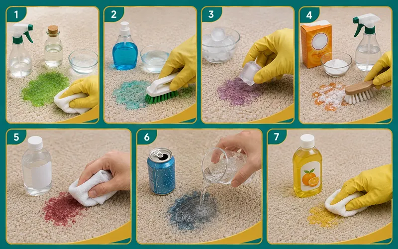 7 DIY Methods to Remove Slime From Carpet