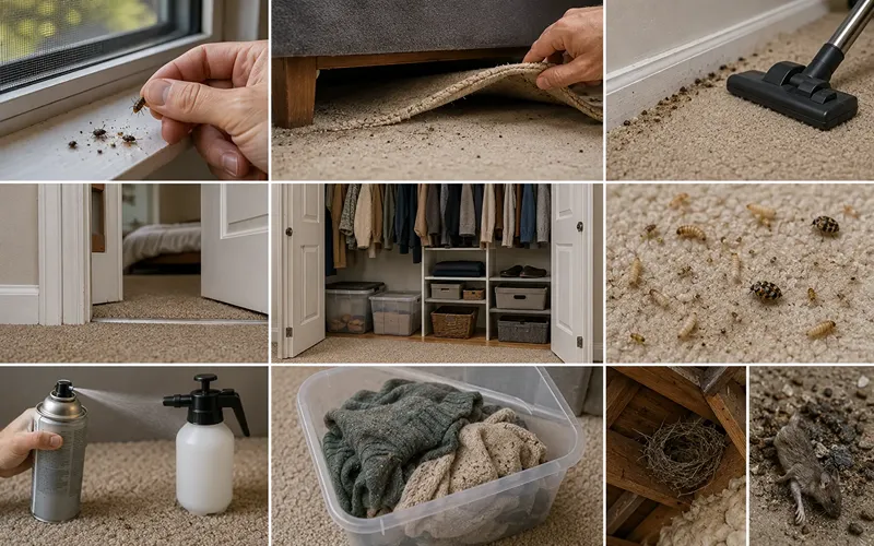 9 Common Mistakes That Keep Carpet Beetles Coming Back