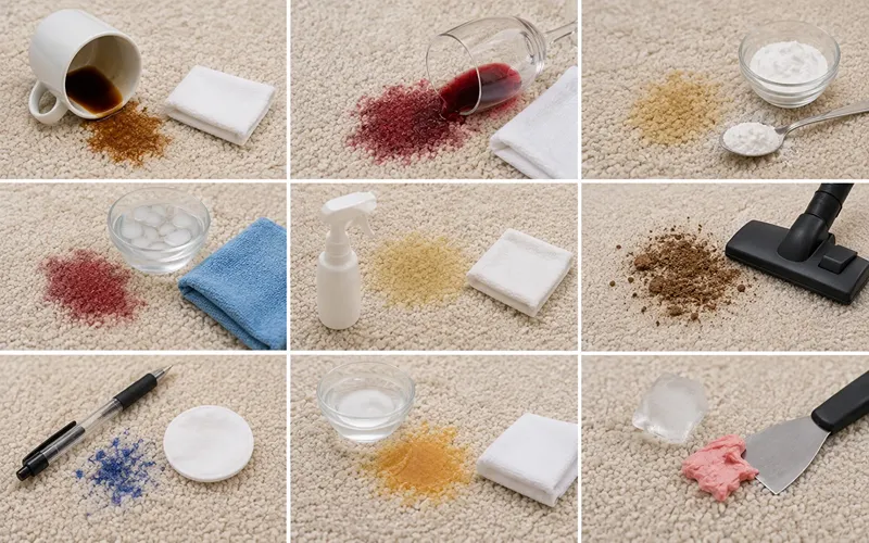 Carpet Stain Removal Quick-Reference