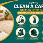 How to Clean a Carpet