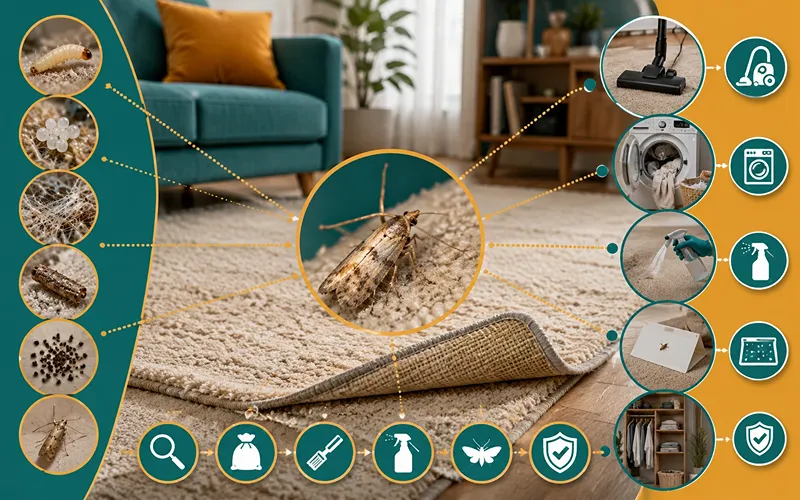 How to Get Rid of Carpet Moths