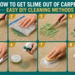 How to Get Slime Out of Carpet
