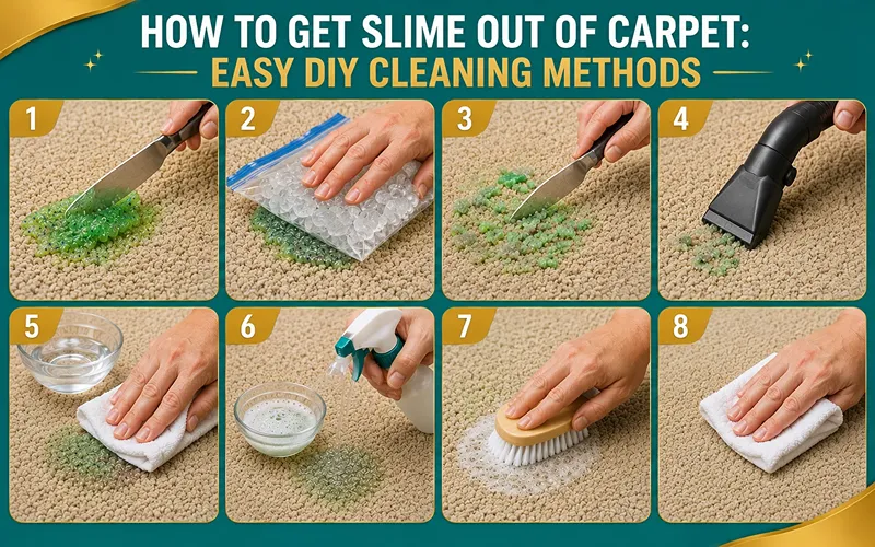 How to Get Slime Out of Carpet