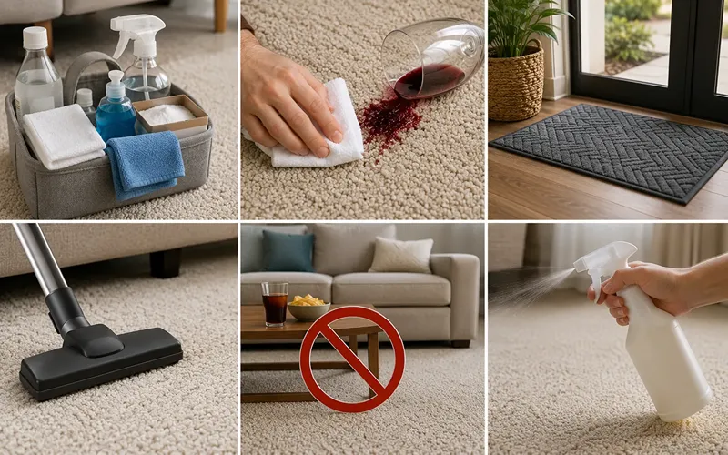 How to Prevent Future Carpet Stains