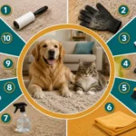 How to Remove Pet Hair from Carpet 10 Easy Methods That Work