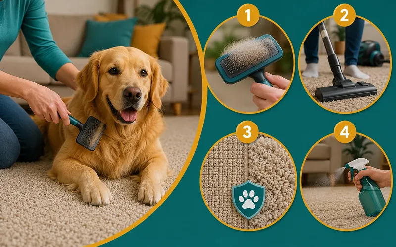 Preventing Pet Hair Buildup Going Forward