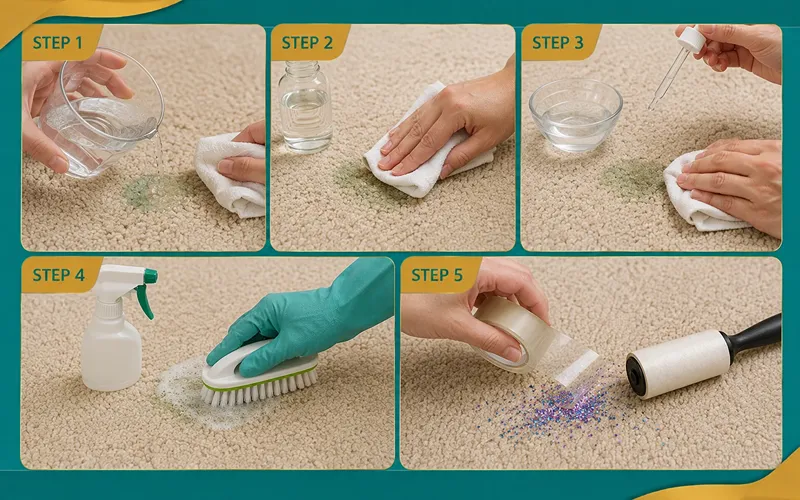 Slime Stain Removal Dealing With the Color Left Behind