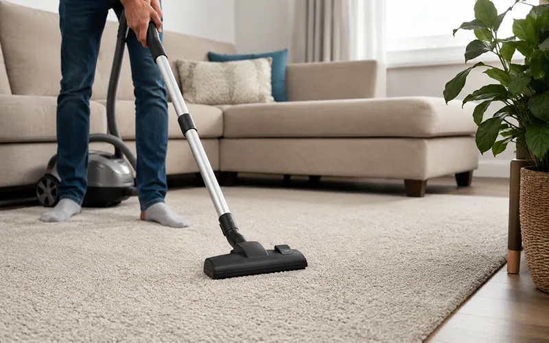 Step 2 Vacuum Thoroughly