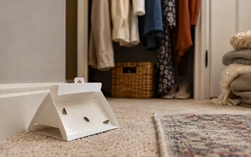 Use Pheromone Traps to Monitor Activity