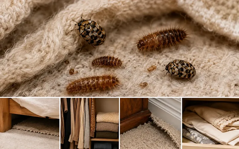 What Are Carpet Beetles (And Why the Larvae Are the Real Problem)