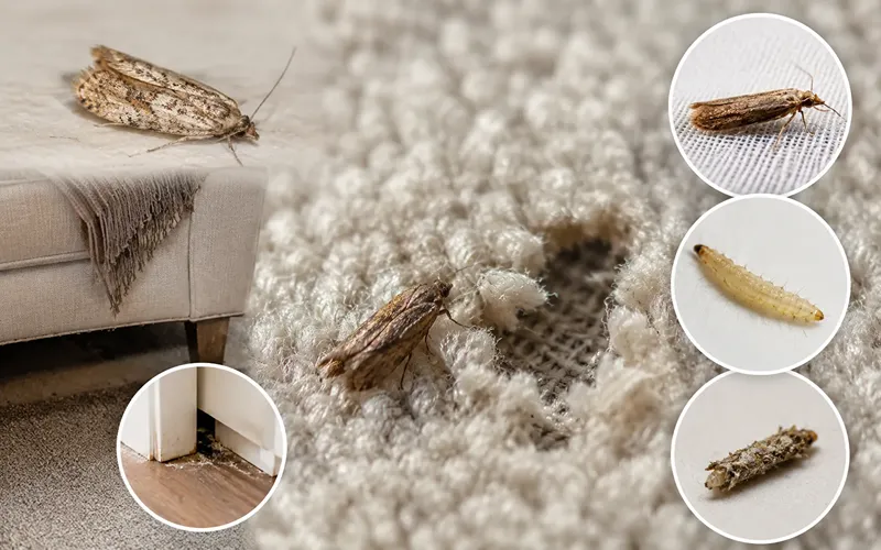 What Are Carpet Moths