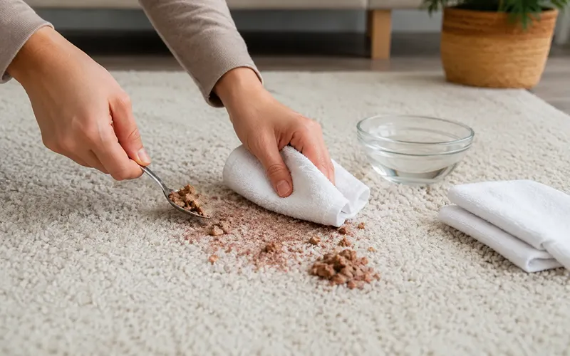 What to Do When You Spill Something on Carpet