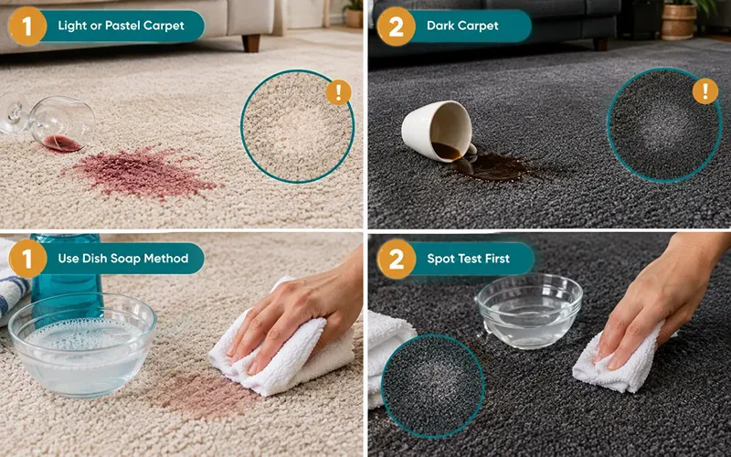 Does Carpet Color Change the Approach