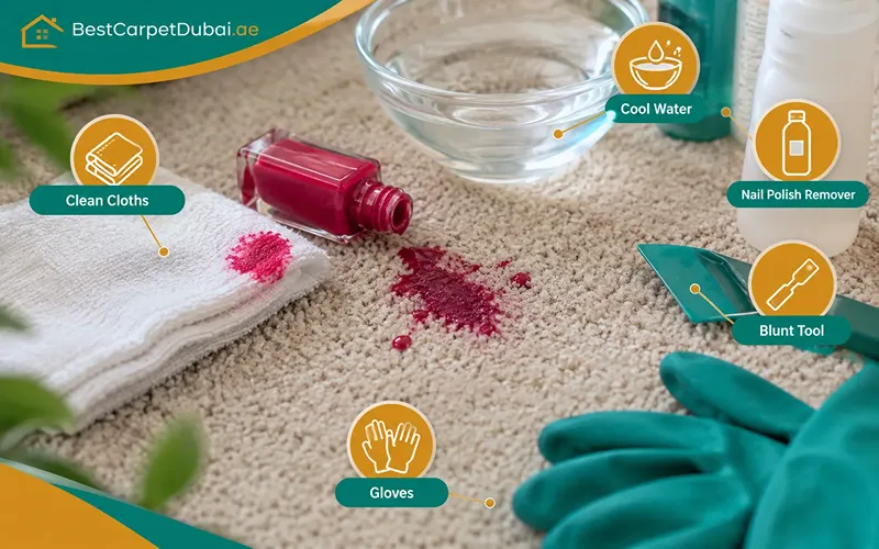 How to Get Nail Polish Off Carpet