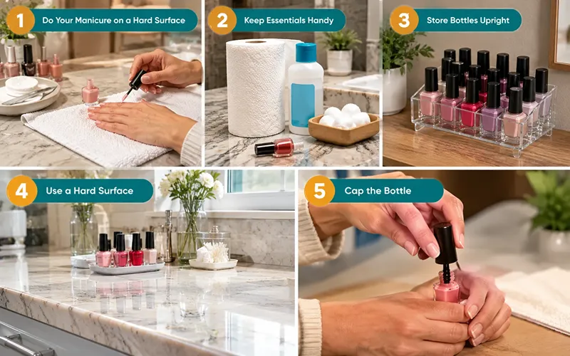 Preventing Future Nail Polish Spills