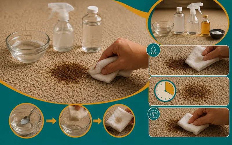 Step 3 Apply a Cleaning Solution