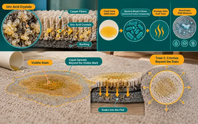 Why Urine Smell Is So Hard to Remove