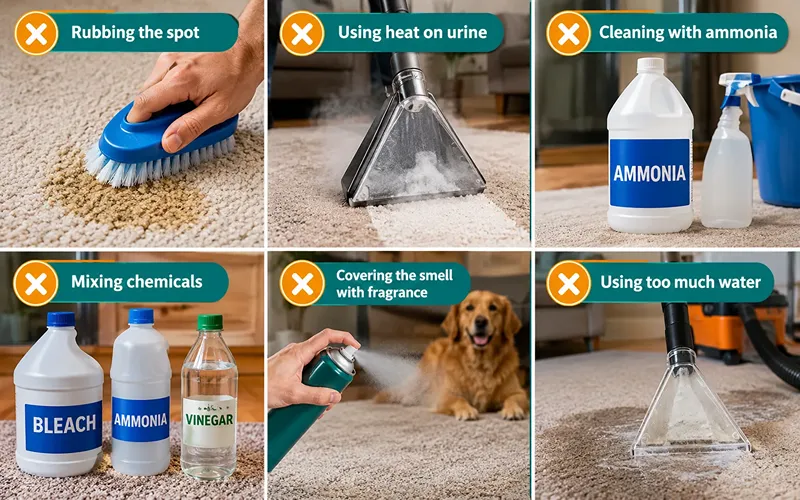 Common Mistakes That Make Pet Odors Worse
