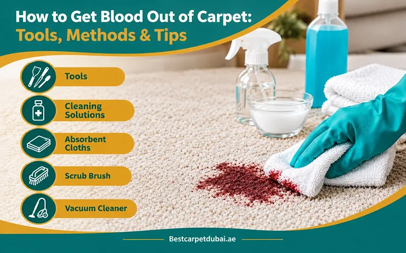 How to Get Blood Out of Carpet